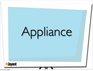 ❖
Appliance