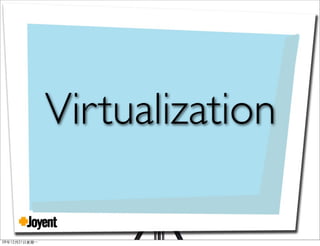 ❖
Virtualization