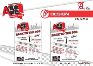 PROMOTION
BILLBOARD VERTICAL 6 x 4 m2 FLYERS A5
 
