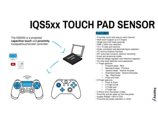 Azoteq Solutions for Gaming Controllers | PDF