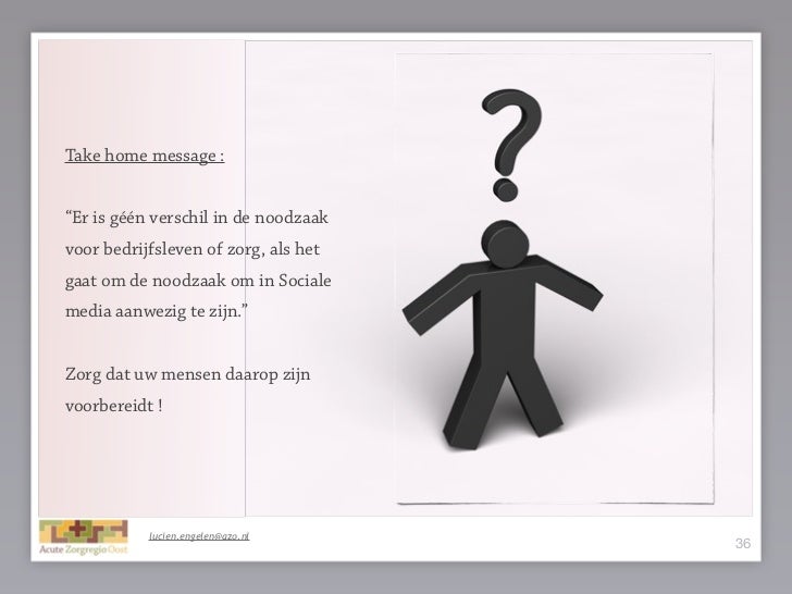 Take Home Message Er