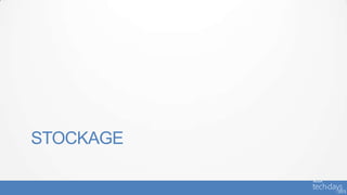 STOCKAGE
 