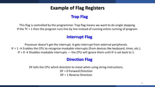 Flag Register Examples Pdf AZR Microprocessor Lecture 02 – 8086 Architecture, Segmentation and ...