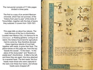 Aztec Famous Texts Aztec Art, Sculpture And Architecture Finished | PPT