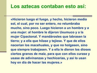 Aztecas ppt