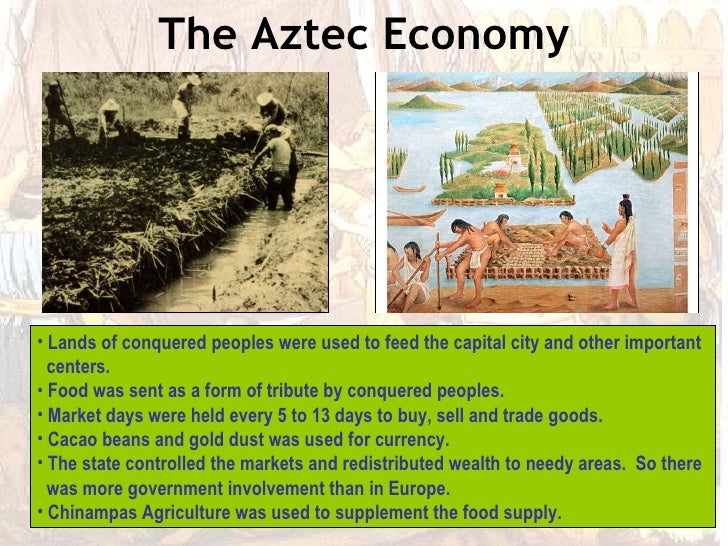 Aztec economic and trade system