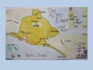 Map of the Aztec Empire