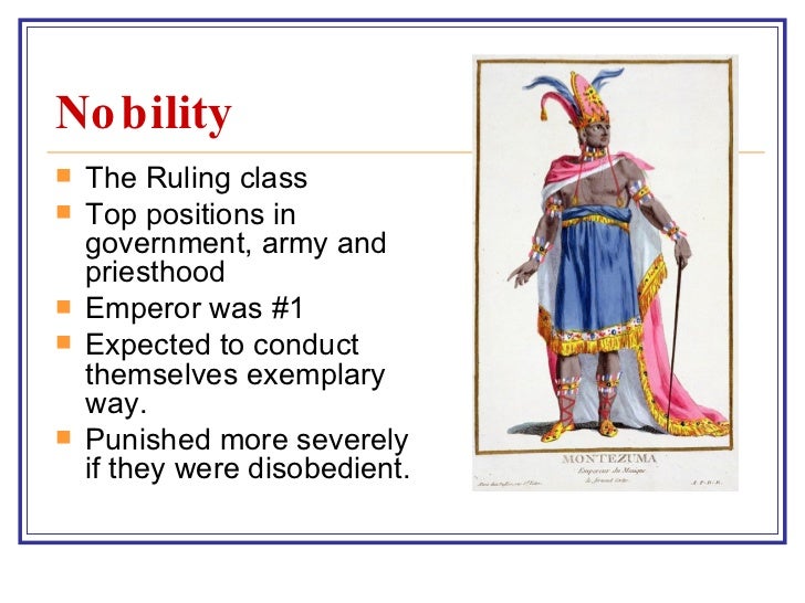Aztec Social Classes Pyramid