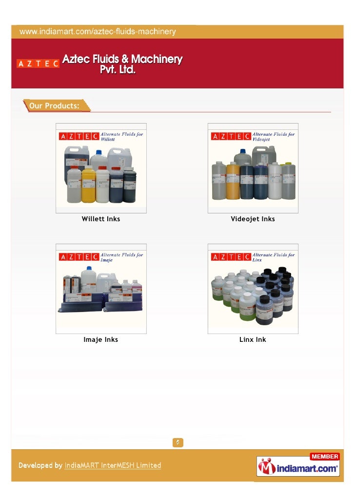 Aztec Fluids & Machinery Pvt. Ltd., Ahmedabad, Laser Coding