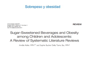 Sobrepeso y obesidad
 