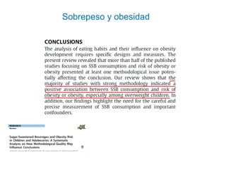 Sobrepeso y obesidad
 