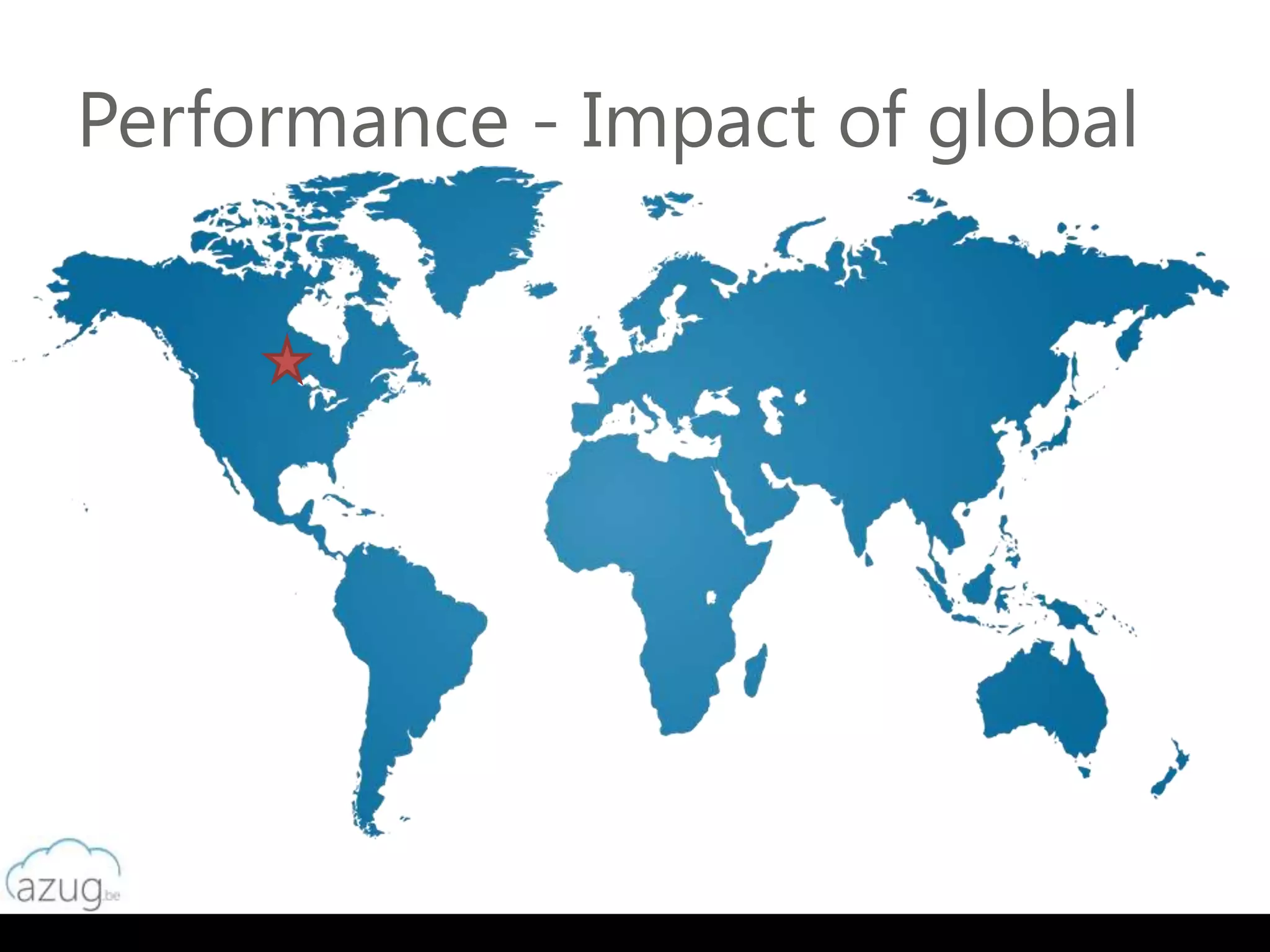 Performance - Impact of global
 