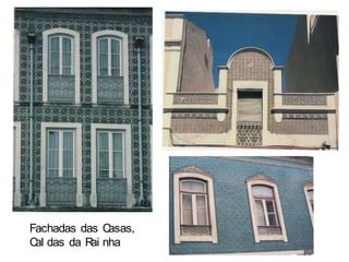 Fachadas das Casas, Caldas da Rainha