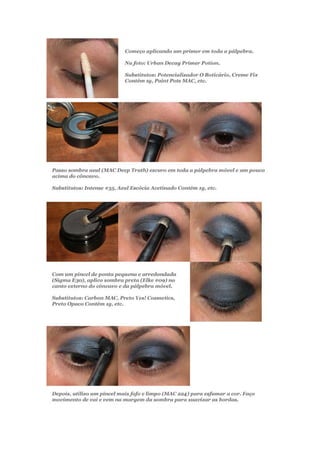 Azul glitter - dicas maquiagem avonloja.com