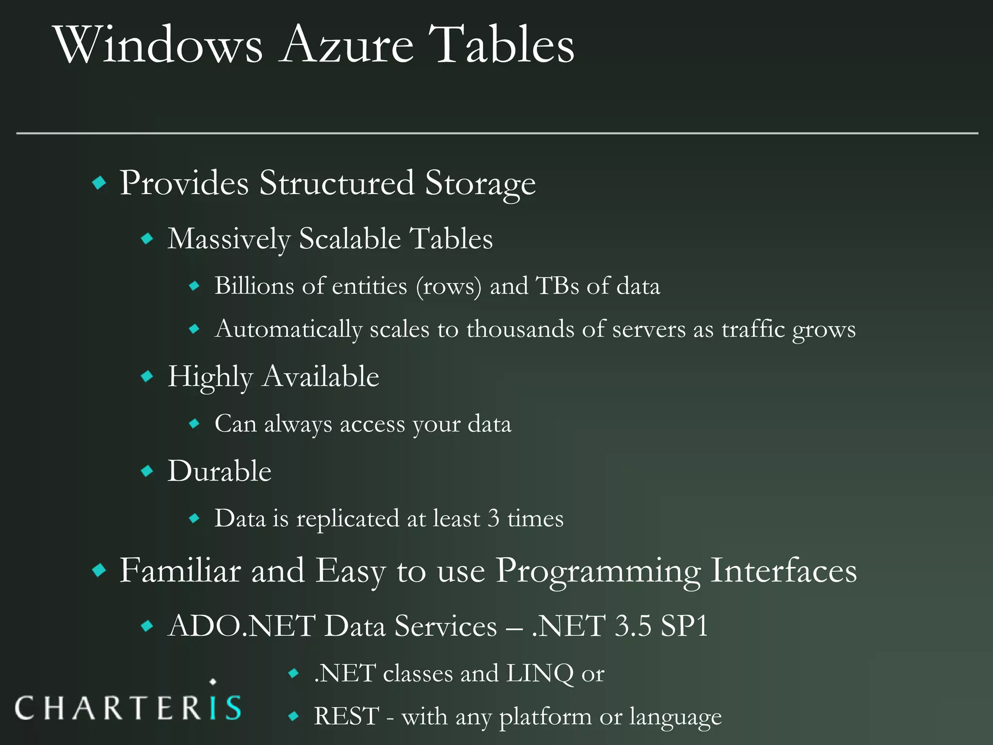 Azure, Cloud Computing & Services