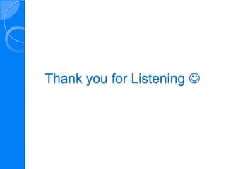 Thank you for Listening 