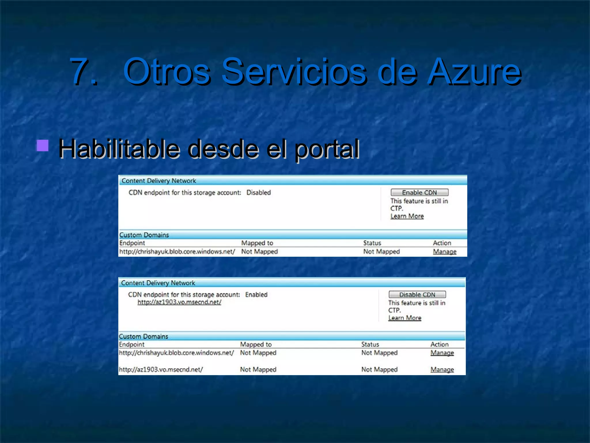 6.   Windows Azure AppFrabric



        Control de Acceso
 