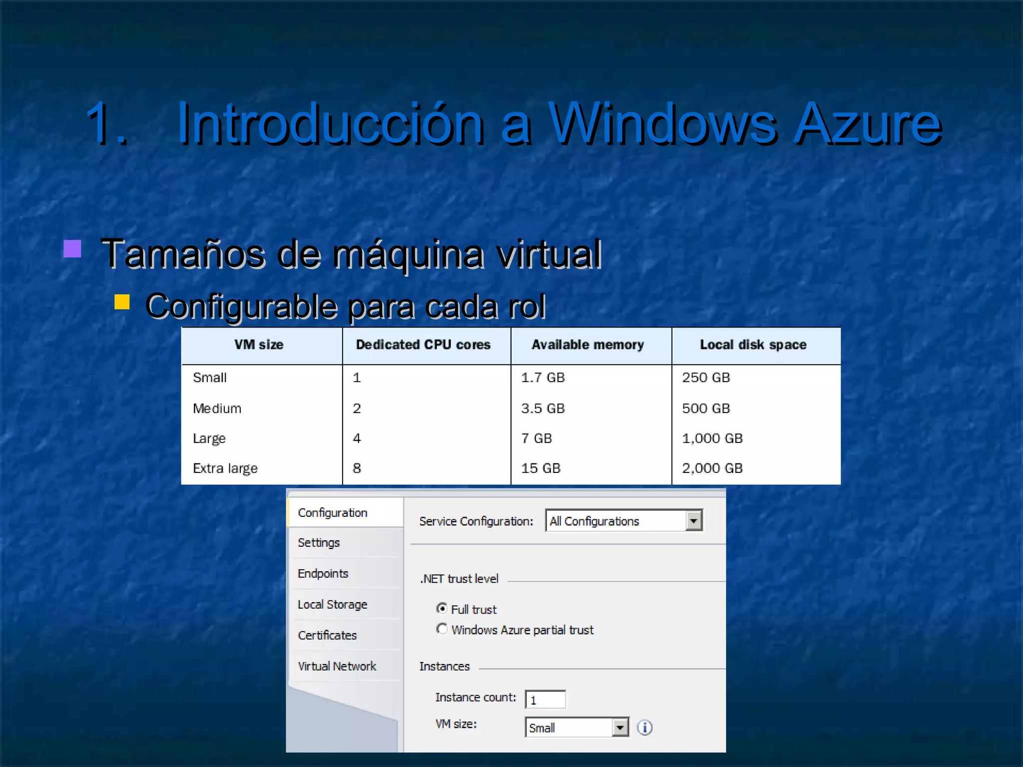 1.         Introducción a Windows Azure

   ¿Por qué virtualizar?
        Optimizar el uso del servidor
 