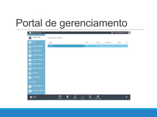 Portal de gerenciamento

 