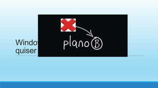 Windows Azure pode ser o que
quiser que ele seja.

 