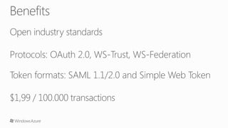 Introduction to Windows Azure Access Control Service