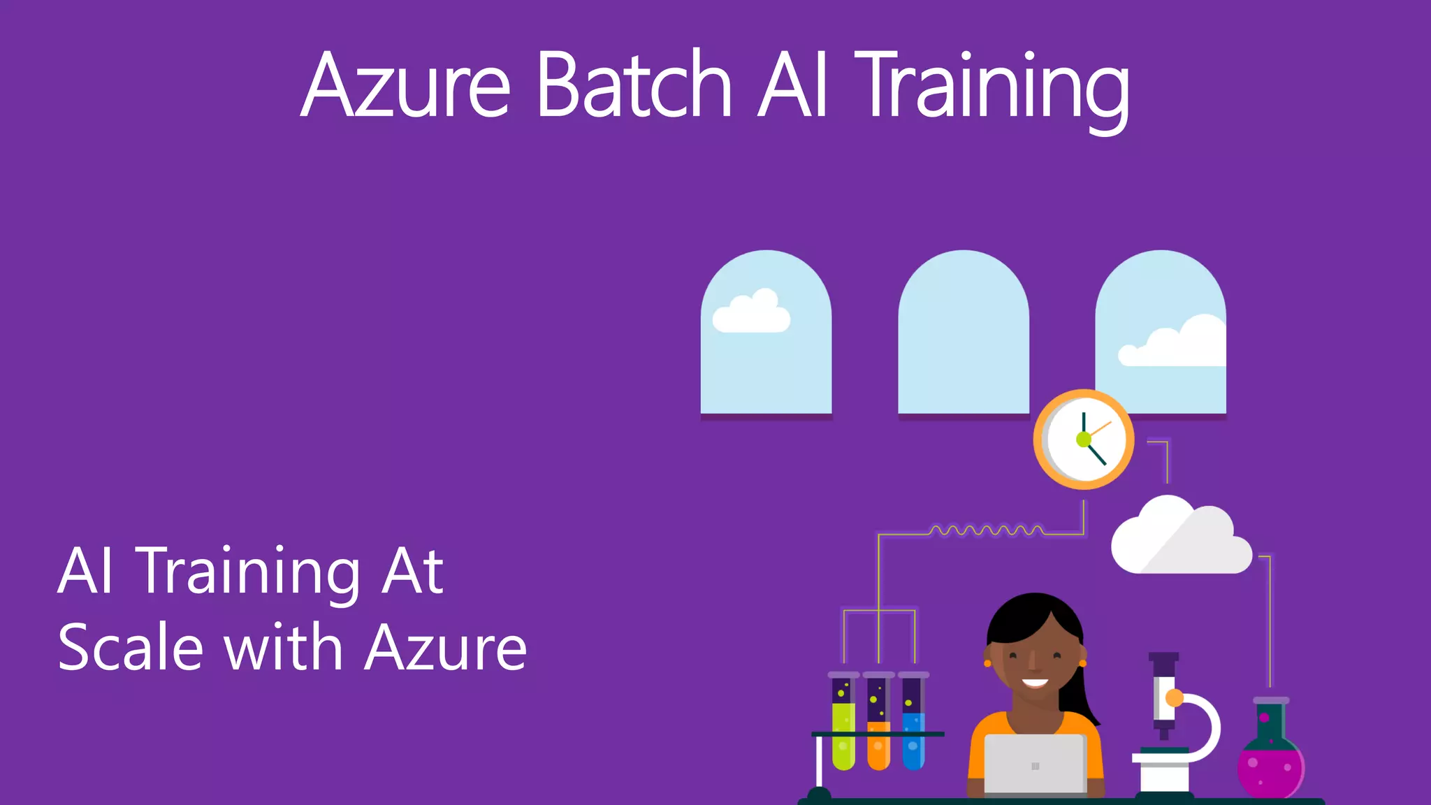 Azure Batch AI Training
AI Training At
Scale with Azure
 