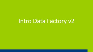 Azure Data Factory v2 | PDF