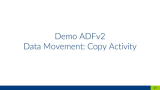 Azure Data Factory v2 | PDF