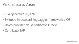 Azure - Il cloud secondo microsoft