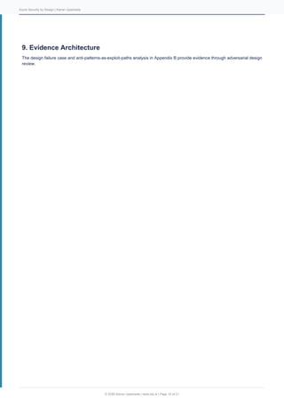 Exploitable Pattern Analysis Azure Security by Design: Embedding Security in Architecture with ...