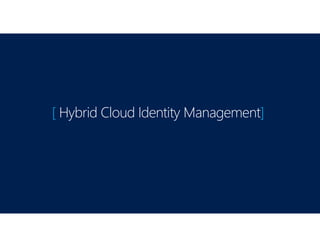[ Hybrid Cloud Identity Management]
 