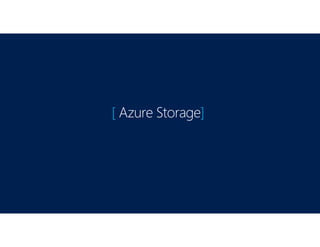[ Azure Storage]
 