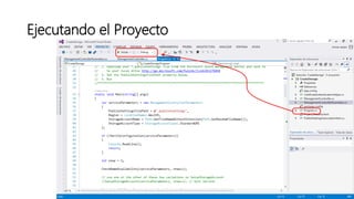 Ejecutando el Proyecto
 