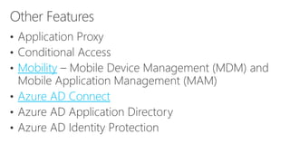 Azure Active Directory - An Introduction | PPTX
