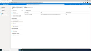 Woodgrove – Azure Active Directory
Woodgrove > External Identities
 