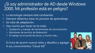 Azure Active Directory Cloud OS