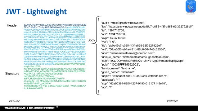 Azure Active Directory For Office 365 Developers Spfest Dc 18