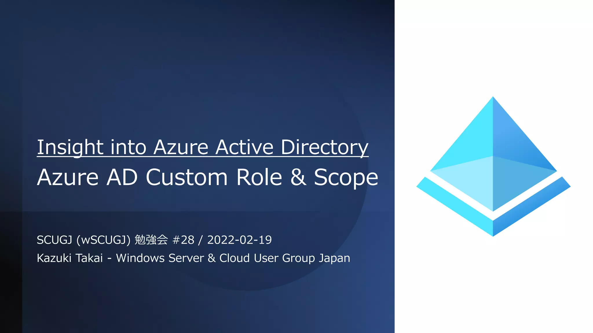 Insight into Azure Active Directory Azure AD Custom Role & Scope PPT