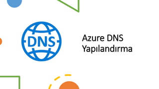 Azure DNS
Yapılandırma
 