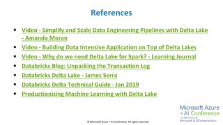 Delta Lake with Azure Databricks | PPTX