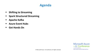 Spark Streaming with Azure Databricks | PPTX