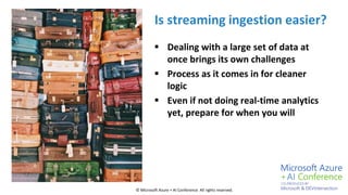 Spark Streaming with Azure Databricks | PPTX