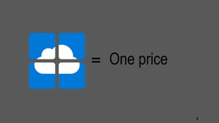 6
One price
 