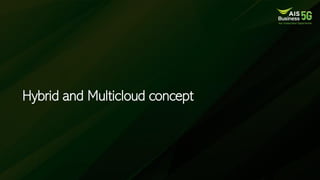Hybrid and Multicloud concept
 