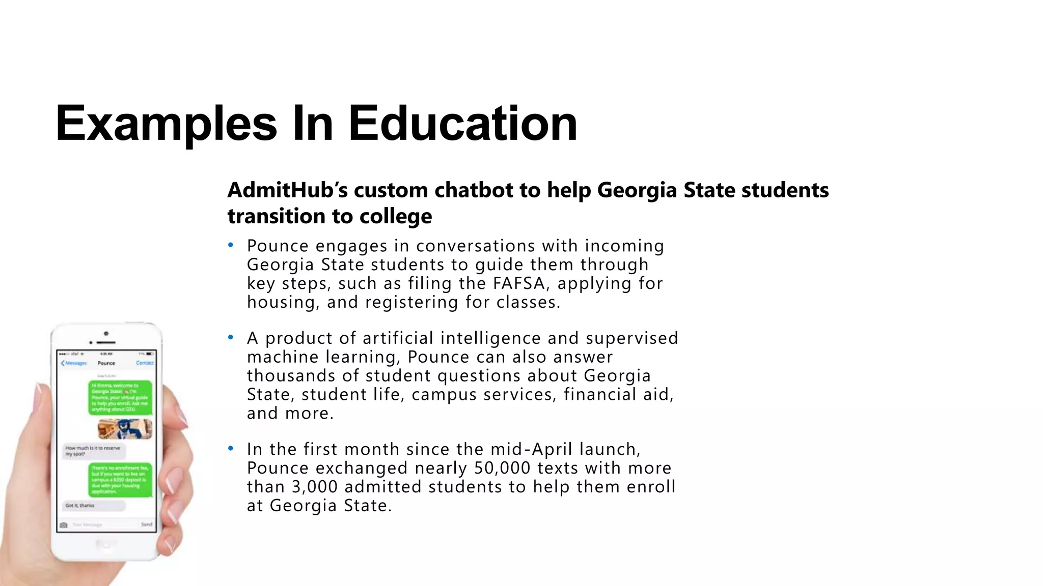 Examples In Education
 