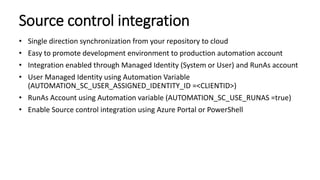 Azure Automation and Update Management