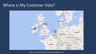 HİZMETE ÖZEL - INTERNAL
Where is My Customer Data?
https://azuredatacentermap.azurewebsites.net
 