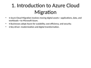 Future-Proof Your Business with Azure Cloud Migration | PPTX