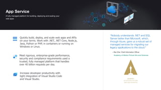 Microsoft Azure cloud computing | PDF
