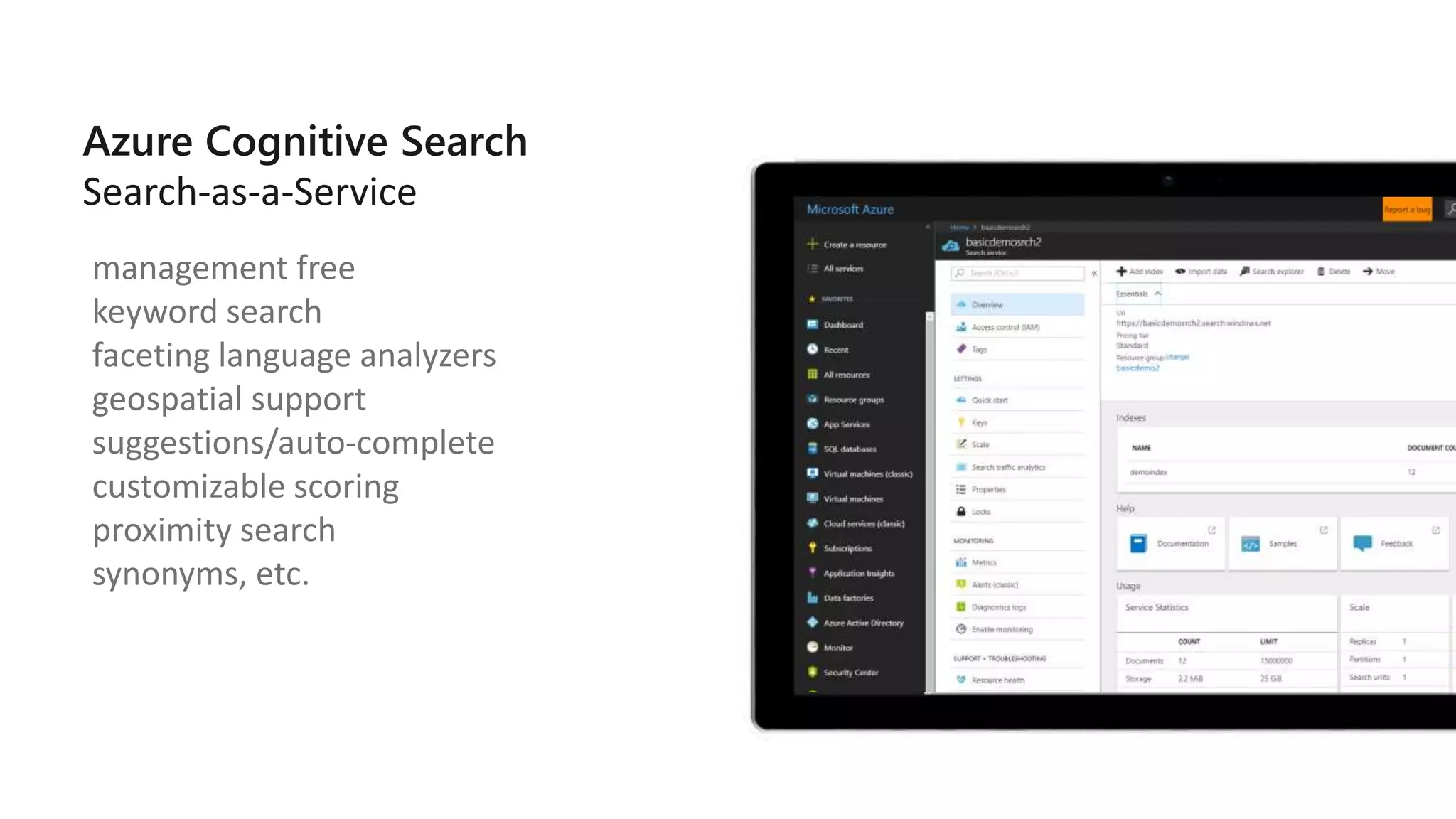 Azure cognitive search | PPT